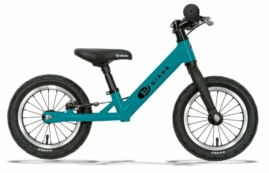 Lekki rowerek biegowy KUbikes 12" Turkusowy