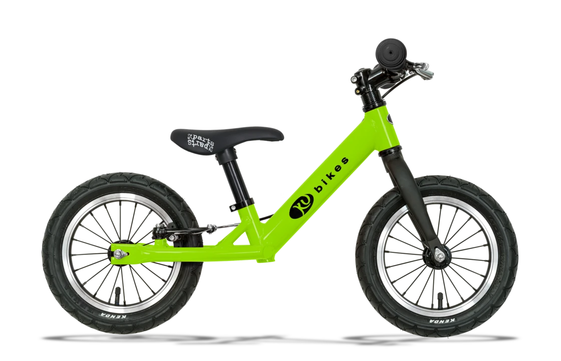 Lekki rowerek biegowy KUbikes 12" Zielony