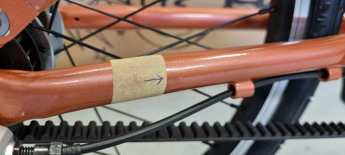 Lekki rowerek na pasku Bungi Bungi Lite 20" Nexus 3 OUTLET