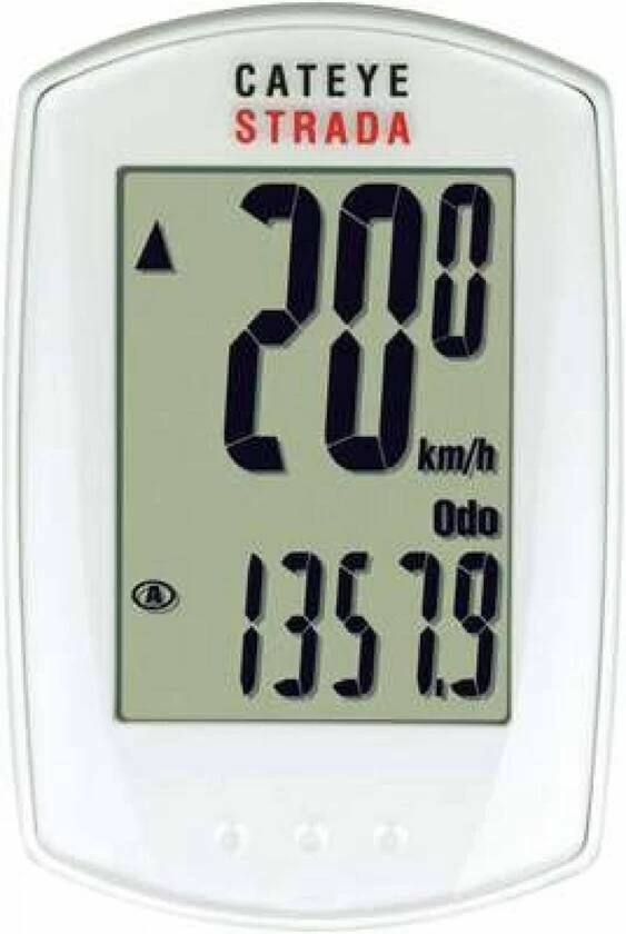 Licznik rowerowy CatEye Strada CC-RD300W biały