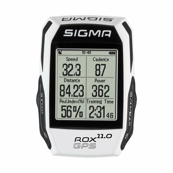 Licznik rowerowy Sigma ROX 11.0 SET (z nadajnikami) Czarny