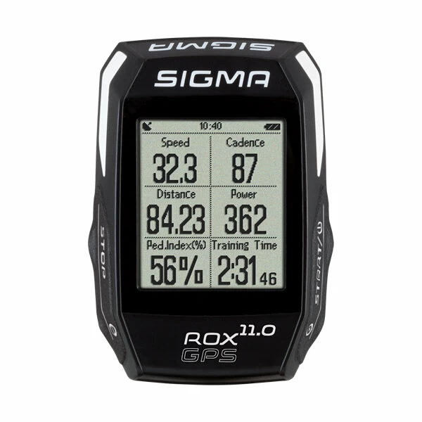 Licznik rowerowy Sigma ROX 11.0 SET (z nadajnikami) Czarny