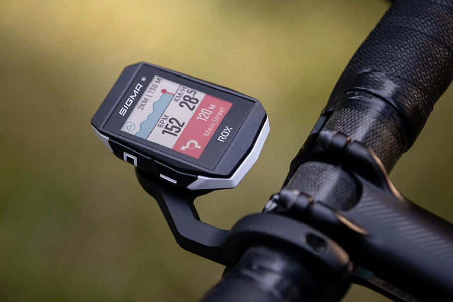 Licznik rowerowy Sigma ROX 11.1 EVO GPS HR + sensor set