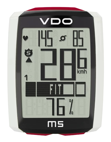 Licznik rowerowy VDO M5 WL (bezprzewodowy)