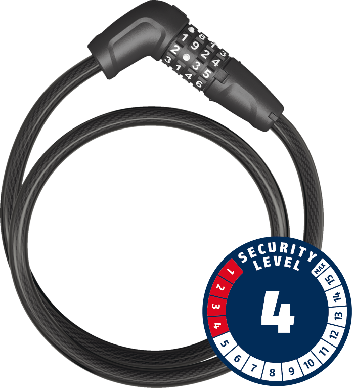 Linka Abus Tresor 6412C/85 + uchwyt transportowy SCMU