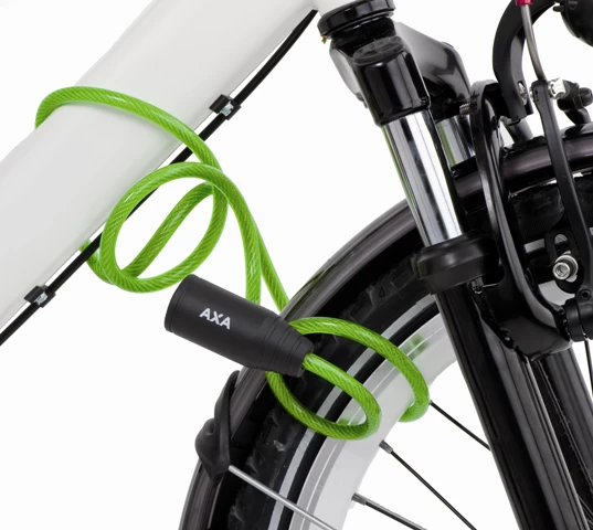 Linka AXA ZIPP 120 cm Zielony