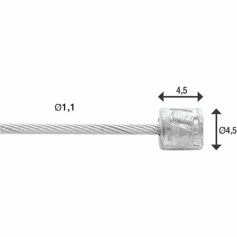 Linka do przerzutki / zmiana biegów Elvedes Shimano Nexus 2,25m