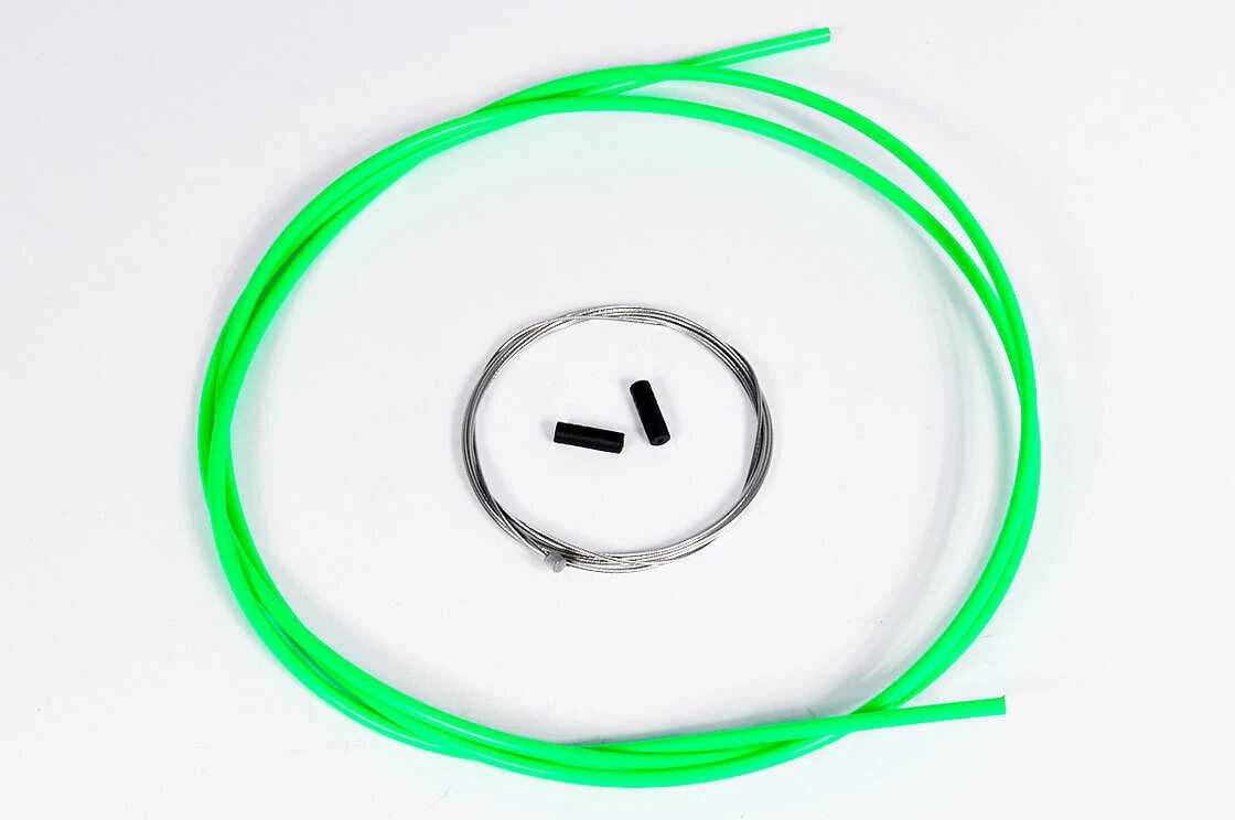Linka do regulowanej sztycy podsiodłowej XLC Kabel Dropper 1800MM Kit Zielony - Neon Green