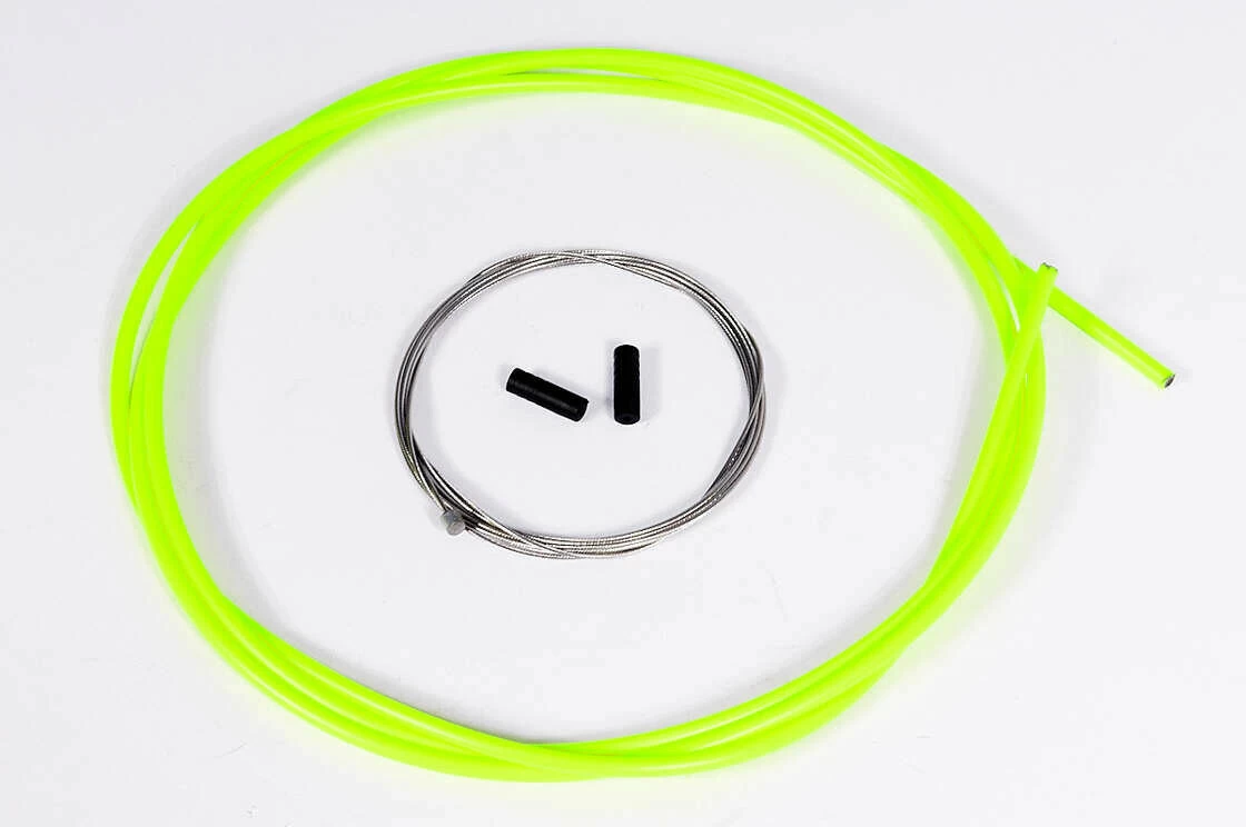 Linka do regulowanej sztycy podsiodłowej XLC Kabel Dropper 1800MM Kit Żółty - Neon Yellow