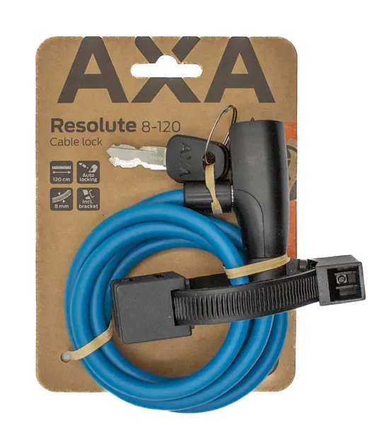 Linka rowerowa Axa Resolute 8/120 Petrol Blue