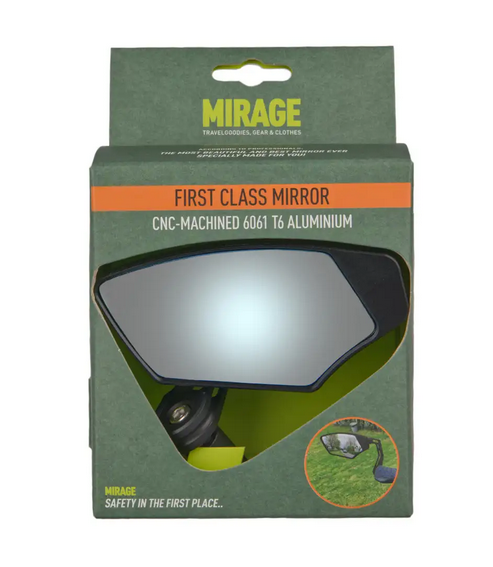 Lusterko rowerowe Mirage First Class Czarne