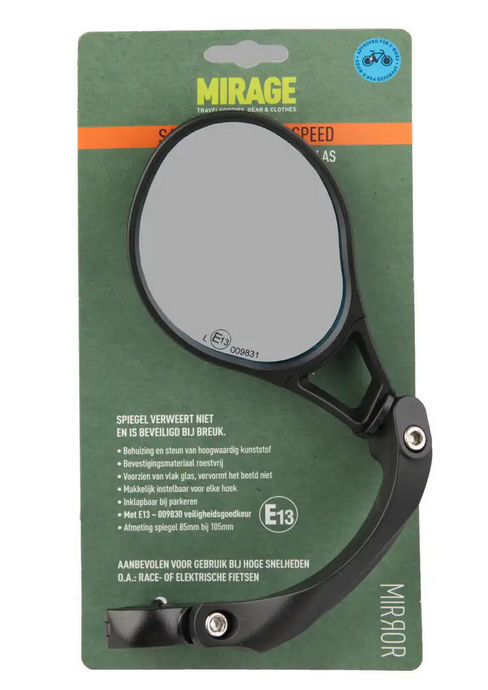 Lustro Mirage Hi-Speed L z zaciskiem