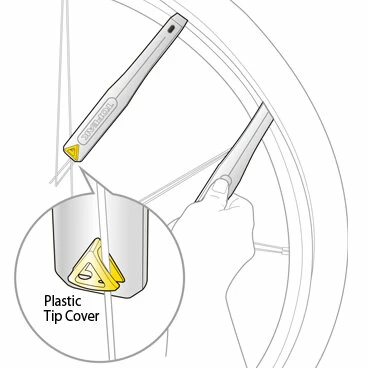 Łyżki do opon rowerowych Topeak SuperSteel Tire Lever