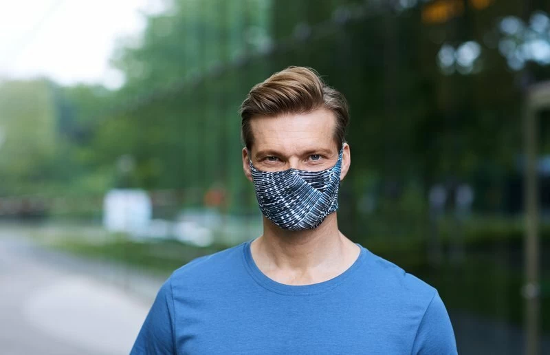 Maska BUFF Filter Mask (Covid) BlueBay