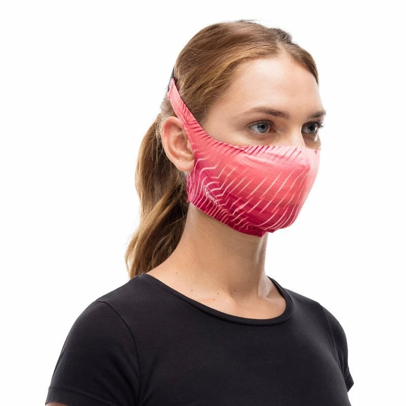 Maska BUFF Filter Mask (Covid) Flash Pink