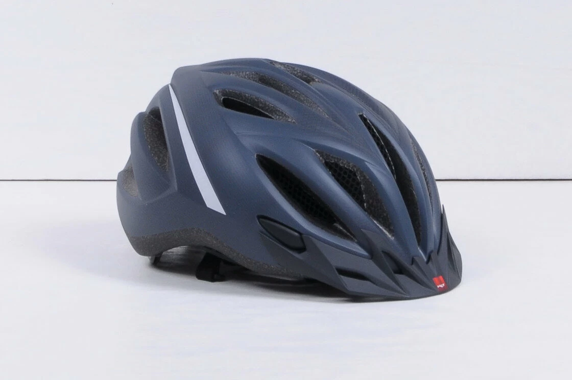 Miejski kask rowerowy MET Urban Miles rozmiar M - niebieski