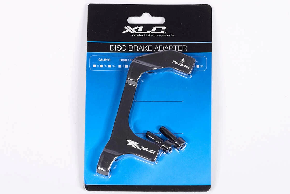 Mocowanie zacisku hamulcowego XLC ADAPTER PM V 160/254MM ZW BRX142