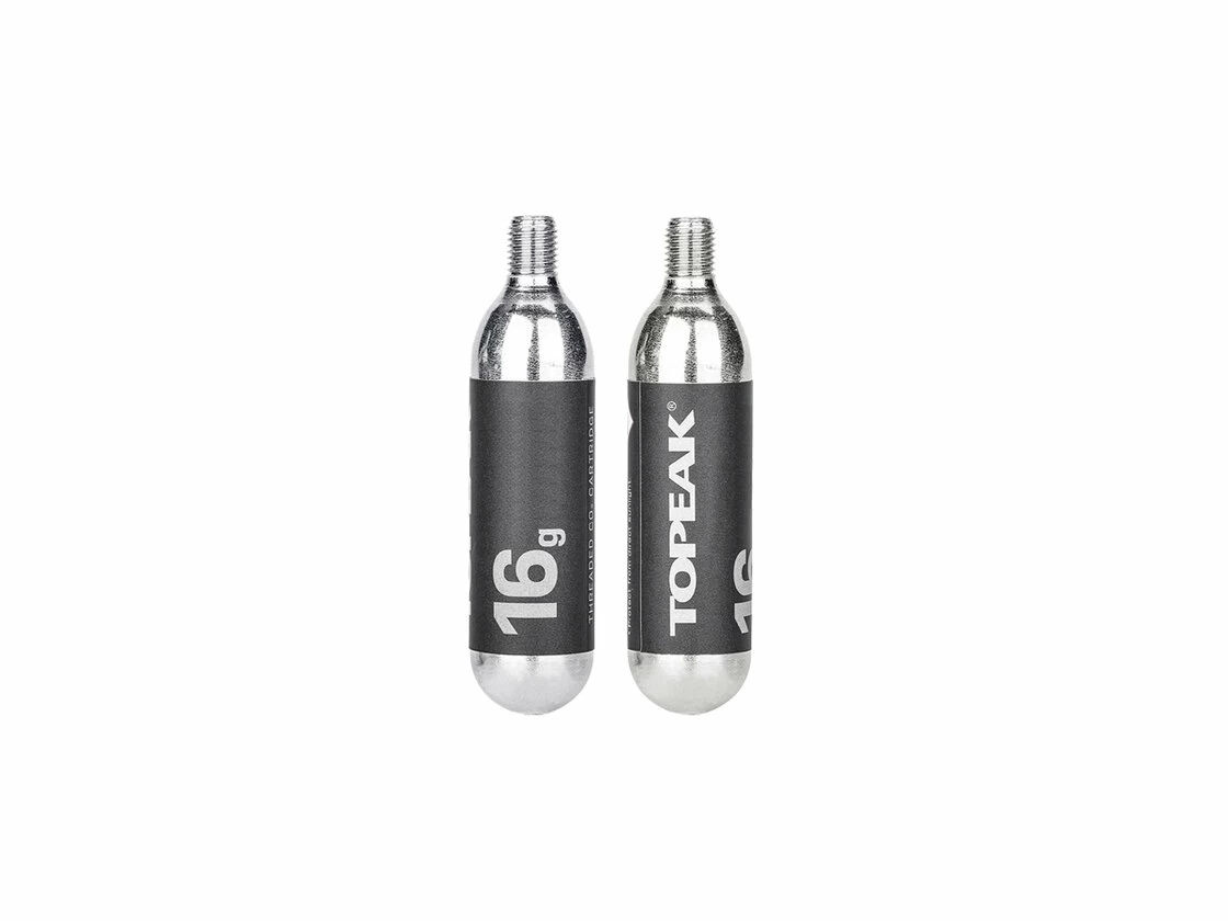 Naboje 2x Cartridge CO2 16g do pompki Topeak Bra i AirBooster