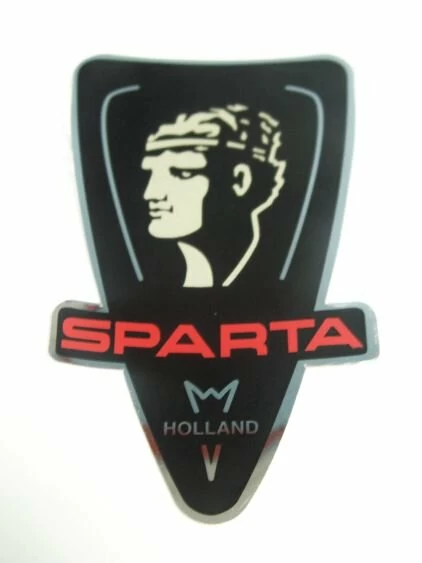 Naklejka frontowa na ramę SPARTA