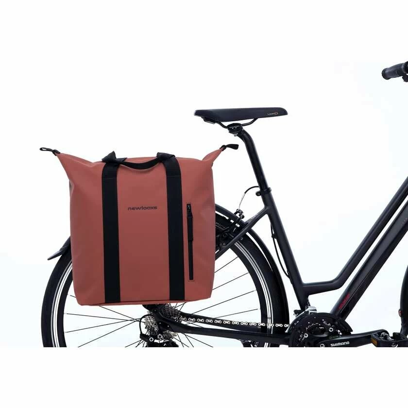 New Looxs Pojedyncza torba rowerowa Shopper Odense Kota 24L Czerwony