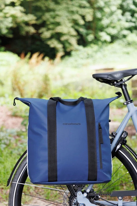 New Looxs Pojedyncza torba rowerowa Shopper Odense Kota 24L Niebieski