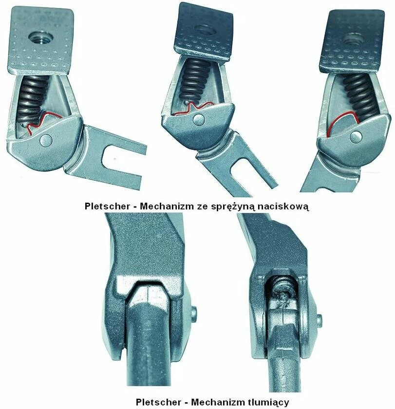 Nóżka rowerowa Pletscher Center Kickstands