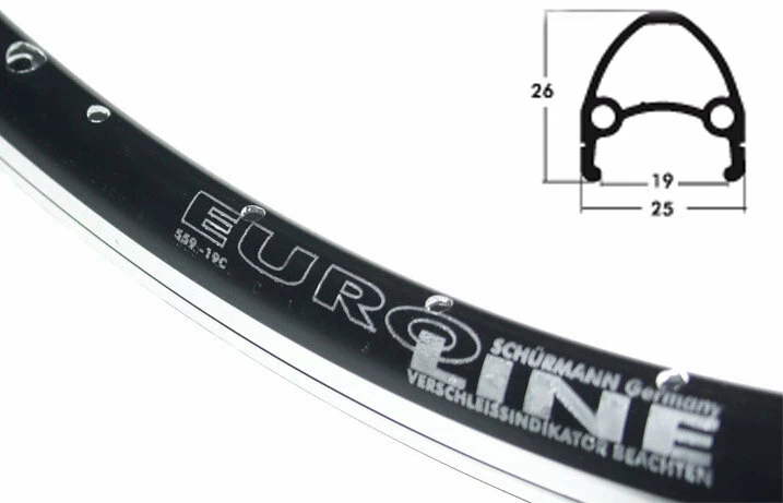 Obręcz rowerowa Euroline 19C Rim Concept 19-559