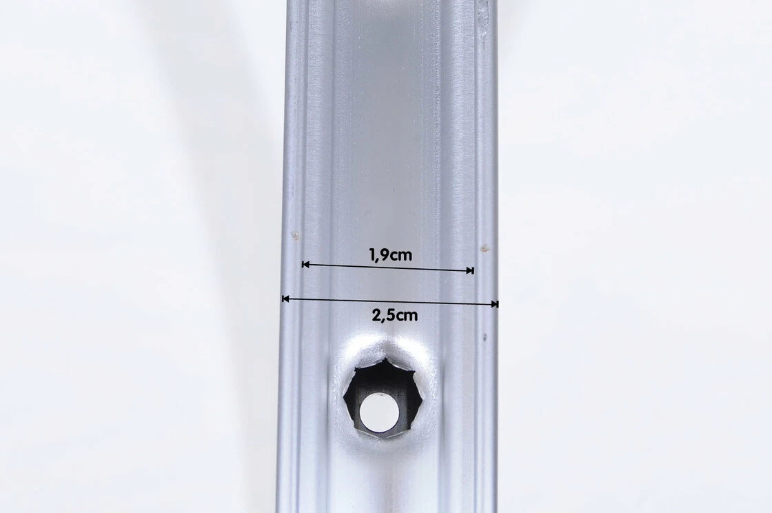 Obręcz rowerowa Euroline 19C Rim Concept 19-622 srebrna