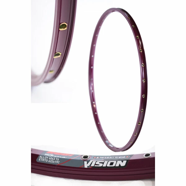 Obręcz rowerowa Rodi Vision 28" 2x16 do rowerów Gazelle Czarny / srebrny