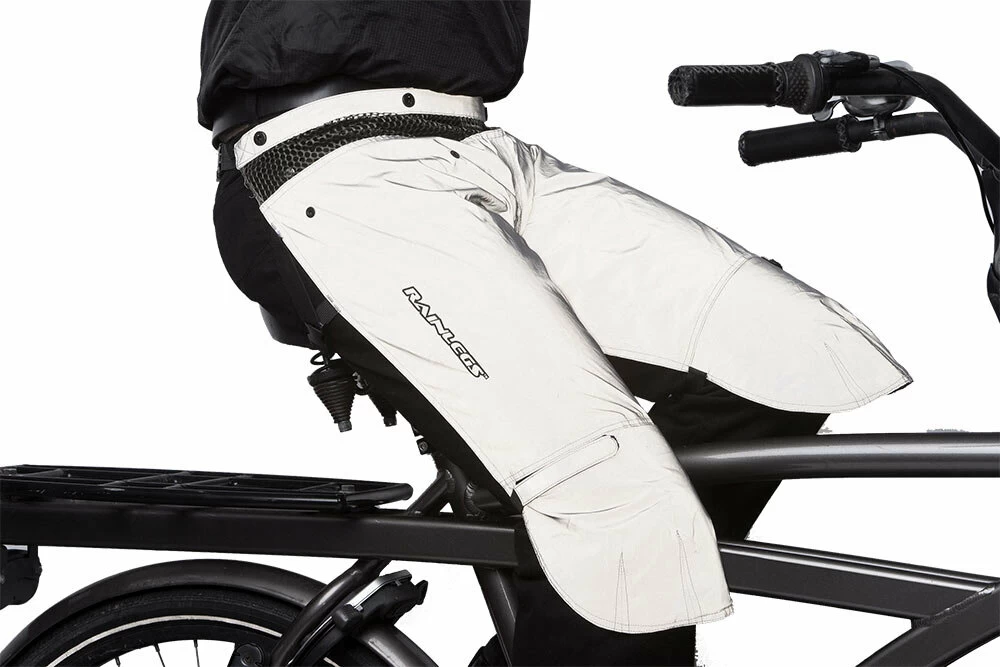 Ochraniacze przeciwdeszczowe na uda Rainlegs XL - Reflective