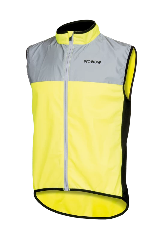 Odblaskowa kamizelka rowerowa WOWOW Dark Jacket 1.1 – fluorescencyjny żółty