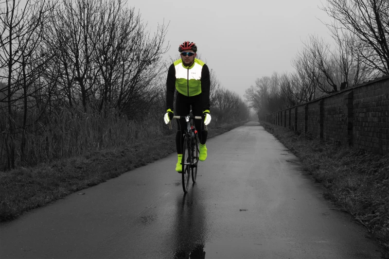 Odblaskowa kamizelka rowerowa WOWOW Dark Jacket 1.1 – fluorescencyjny żółty Rozmiar: XS