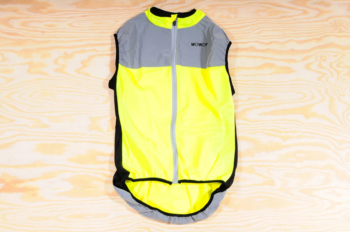 Odblaskowa kamizelka rowerowa WOWOW Dark Jacket 1.1 – fluorescencyjny żółty Rozmiar: XS