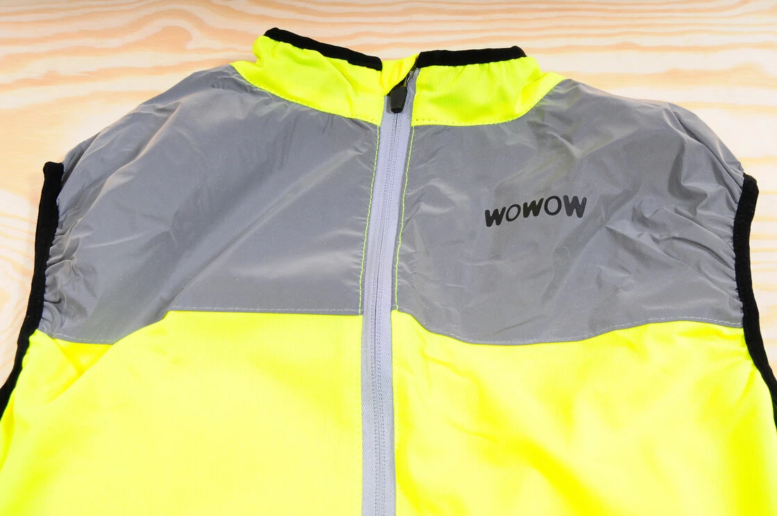 Odblaskowa kamizelka rowerowa WOWOW Dark Jacket 1.1 – fluorescencyjny żółty Rozmiar: XS