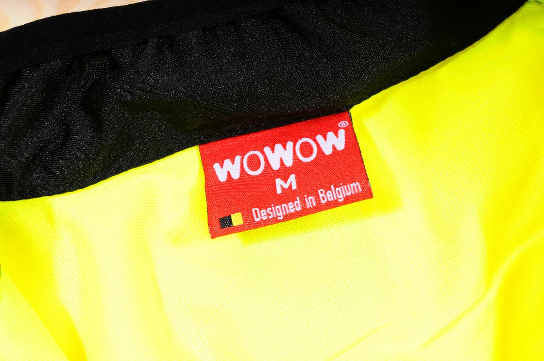 Odblaskowa kamizelka rowerowa WOWOW Dark Jacket 1.1 – fluorescencyjny żółty Rozmiar: XS