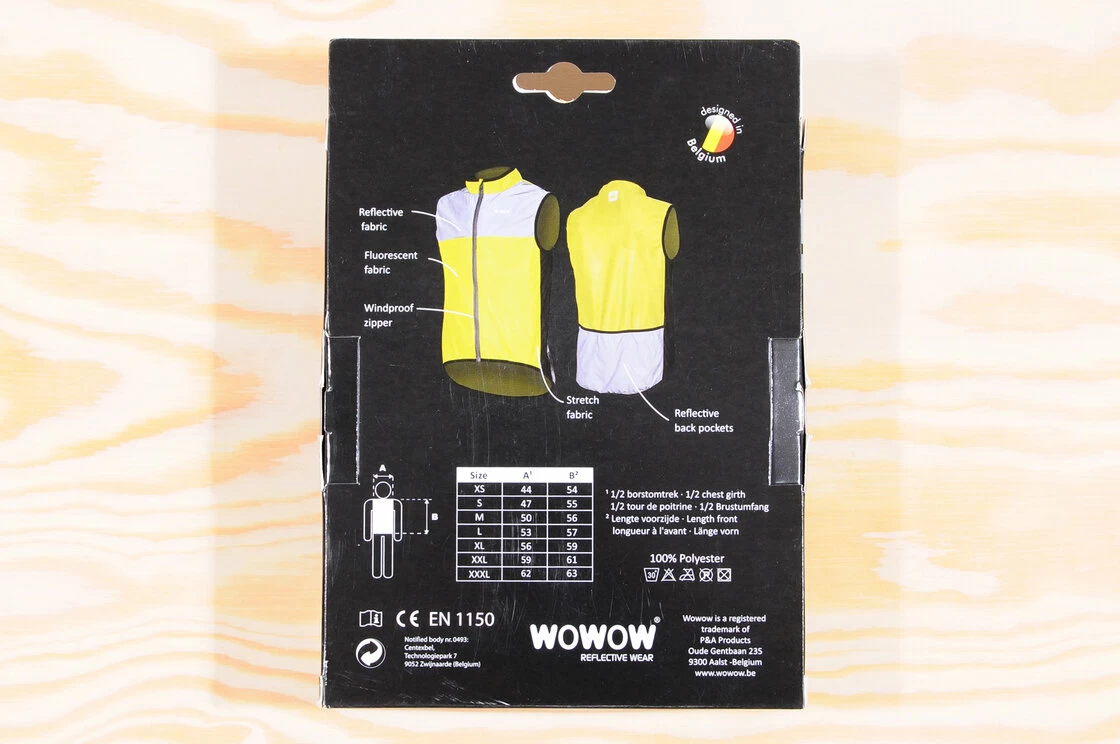 Odblaskowa kamizelka rowerowa WOWOW Dark Jacket 1.1 – fluorescencyjny żółty