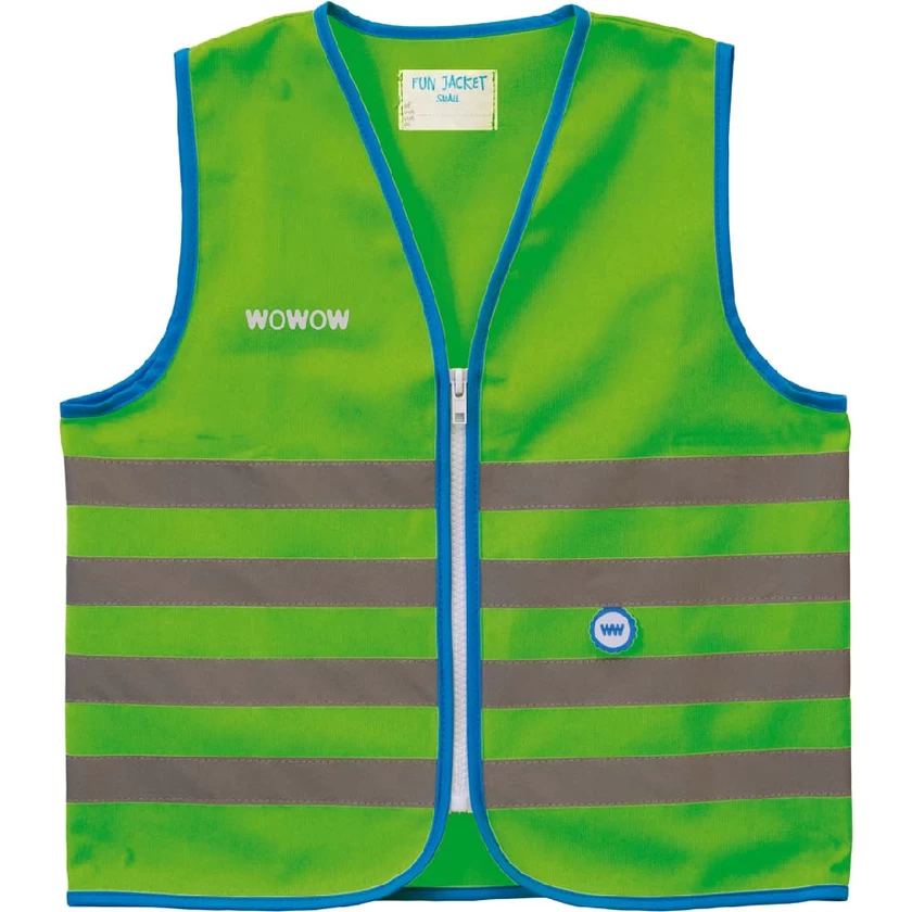 Odblaskowa kamizelka rowerowa WOWOW Fun Jacket - fluorescencyjny zielony