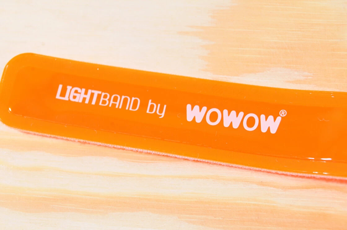 Odblaskowa opaska z diodami LED WOWOW Lightband
