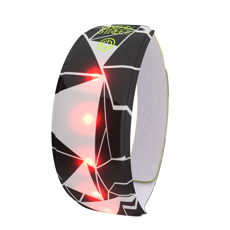 Odblaskowa opaska z diodami LED WOWOW Lightband Urban  Różowy