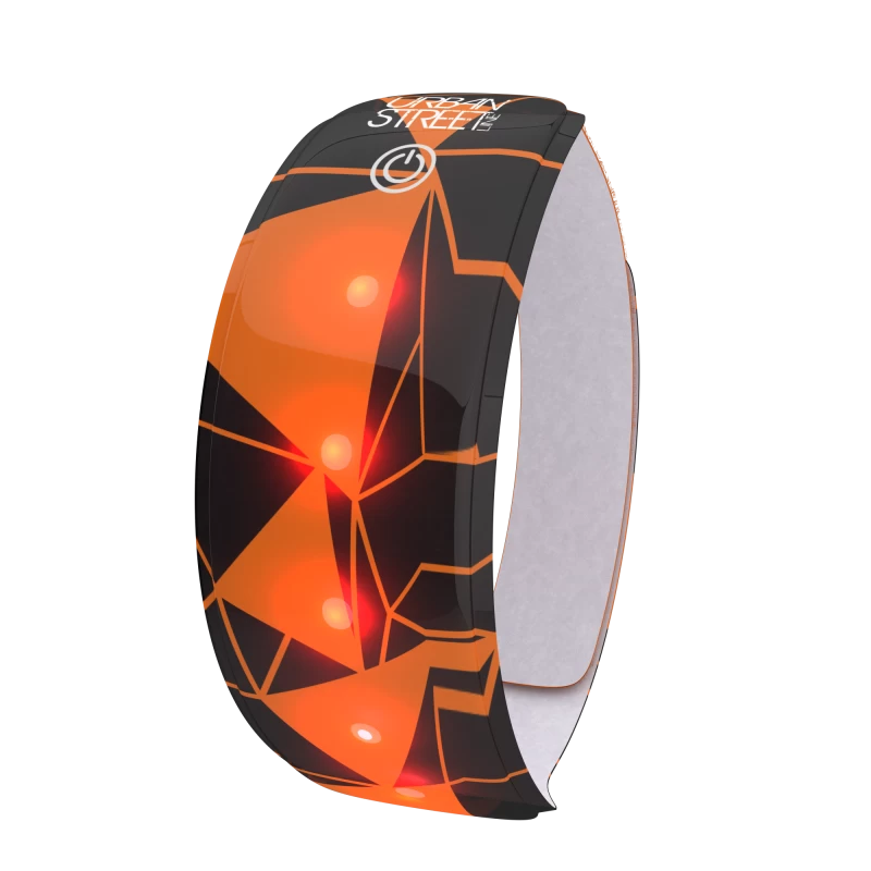 Odblaskowa opaska z diodami LED WOWOW Lightband Urban  Różowy