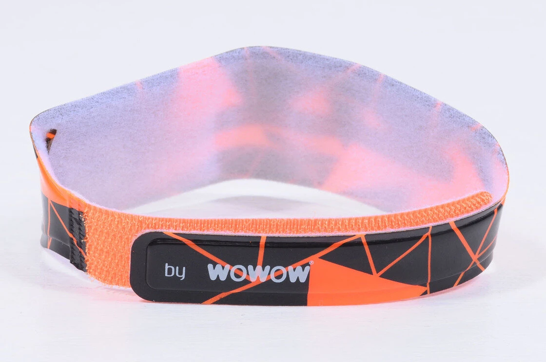 Odblaskowa opaska z diodami LED WOWOW Lightband Urban  Pomarańczowy