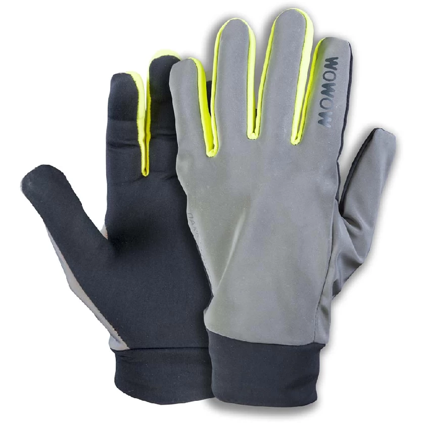 Odblaskowe rękawiczki rowerowe WOWOW Dark Gloves 2.0