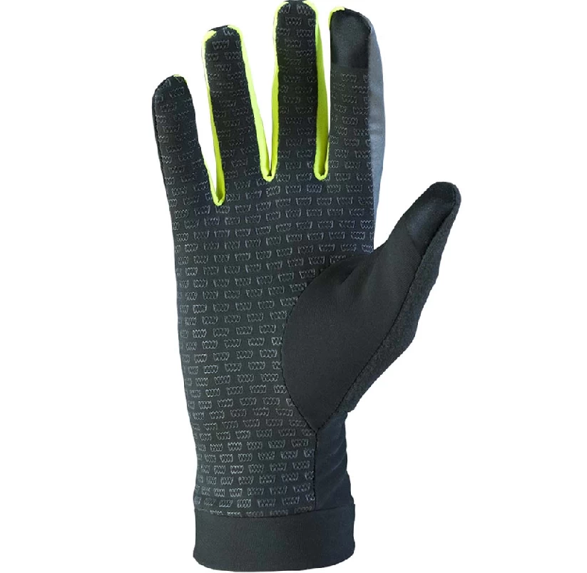 Odblaskowe rękawiczki rowerowe WOWOW Dark Gloves 3.0 - czarny