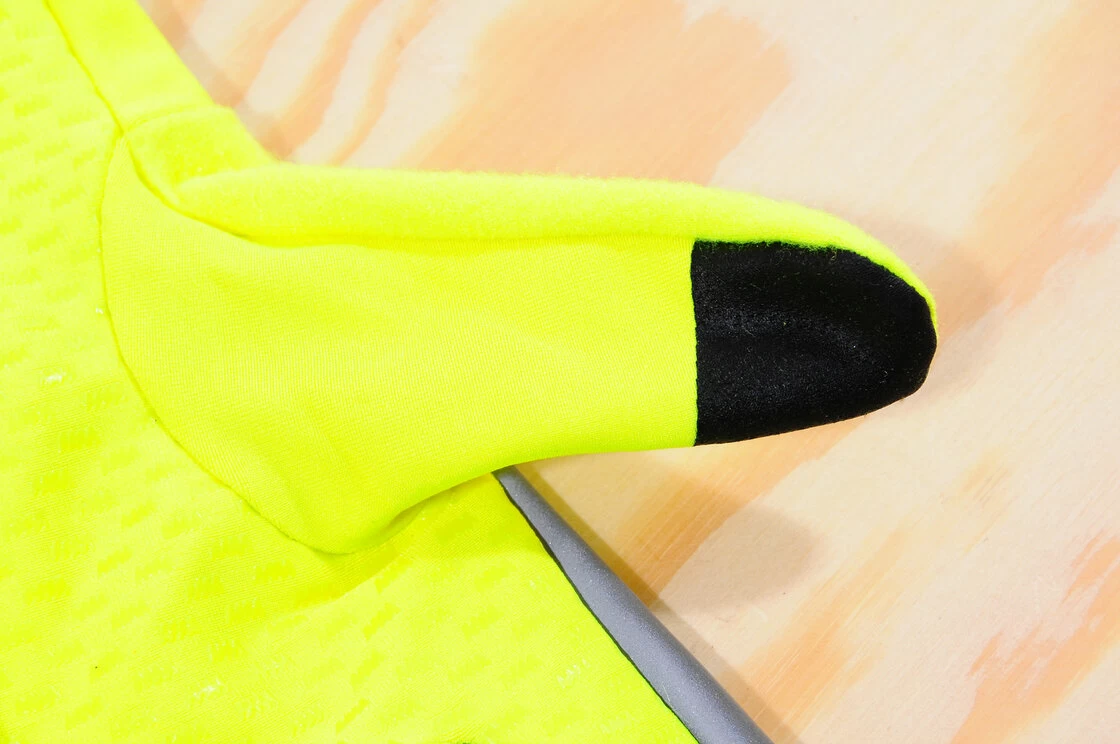 Odblaskowe rękawiczki rowerowe WOWOW Dark Gloves 3.0 - fluorescencyjny żółty Rozmiar: L