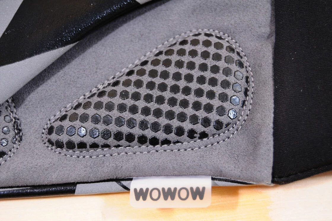 Odblaskowe rękawiczki rowerowe WOWOW Dark Gloves Urban Street – fluorescencyjny żółty