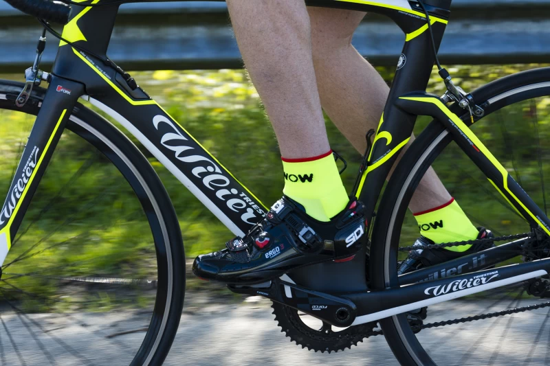 Odblaskowe skarpetki rowerowe WOWOW Cycle Socks Rozmiar 39 - 42