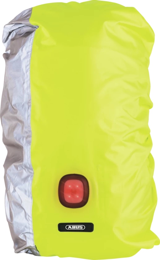 Odblaskowy pokrowiec na plecak rowerowy ABUS Lumino Night Cover