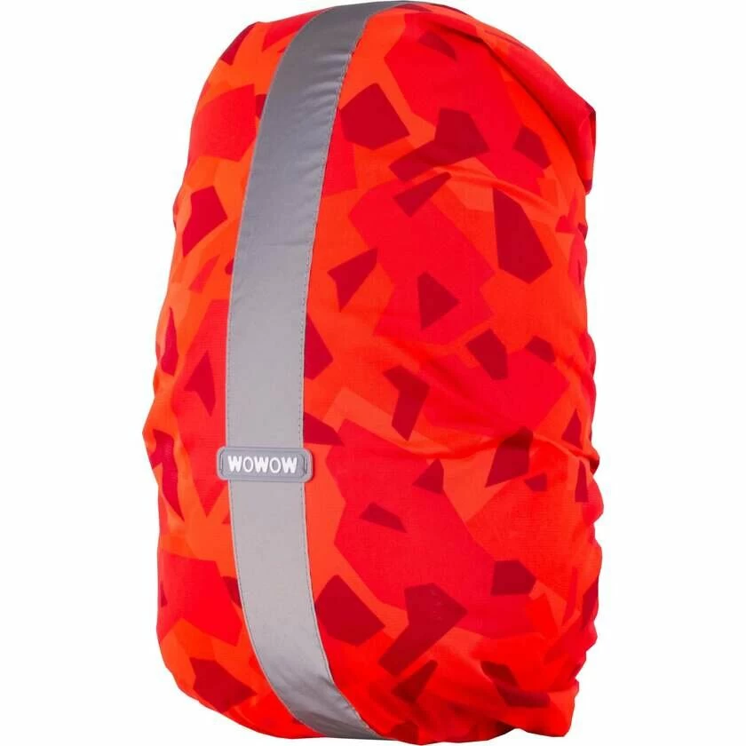 Odblaskowy pokrowiec na plecak rowerowy Wowow Cover Bag Rysy 
