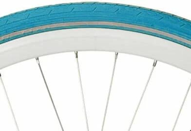 Opona rowerowa Deli Tire S-604 28 x 1 1/2 (40-635) jasny niebieski Reflex