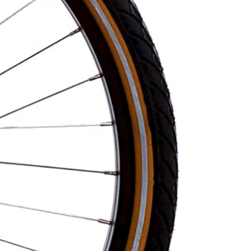 Opona rowerowa Deli Tire SA-206 żółty bok 24" × 1.75" (47-507) Reflex